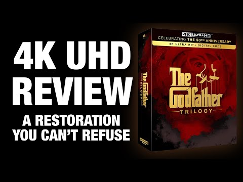 THE GODFATHER TRILOGY 4K UHD BLU-RAY REVIEW | AN AMAZING RESTORATION