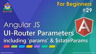 AngularJS UI-Router Tutorial - Working with Parameters