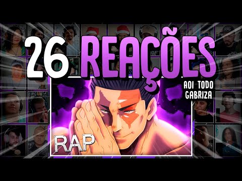 26 Reações | Rap do Aoi Todo (Jujutsu Kaisen) Qual O Seu Tipo De Mulher? | Gabriza ♫