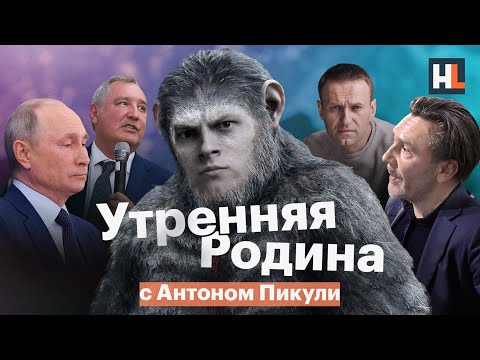 Ответ Путина, Рогозин назвал обезьяной | «Утренняя Родина» с Антоном Пикули