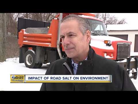 Impact of road salt on environment