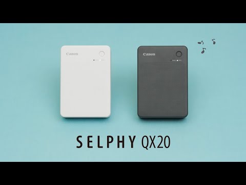 スマホ専用高画質ミニフォトプリンター SELPHY QX20 ホワイト