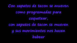 Bronco Con Zapatos De Tacon Letra