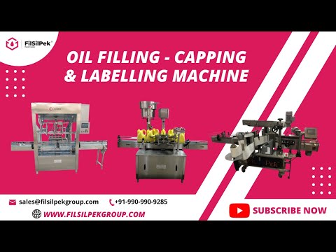 FILLING MACHINE-CAPPING MACHINE-LABELING MACHINE