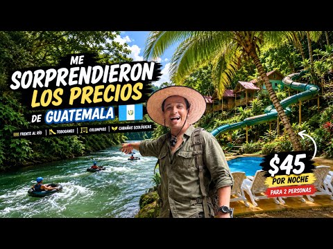 Me Soprendieron los PRECIOS de GUATEMALA 🇬🇹 / Hospedaje de $45 😲💵