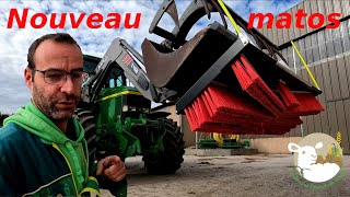 Guillaume Eleveur de Brebis teste le balai Actisweep