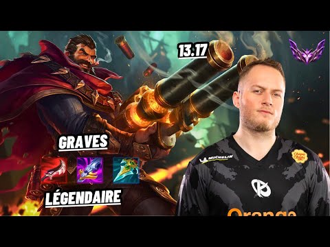 KC CABOCHARD: GRAVES VS BRAND (TOP) 10 SOLO KILL, LÉGENDAIRE - EUW MASTER - PATCH 13.17