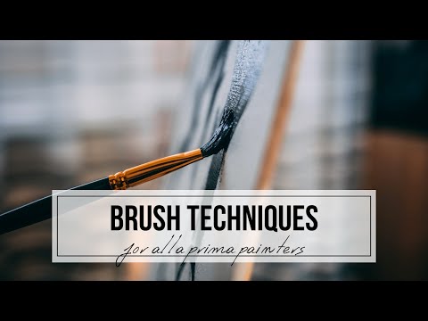Brush Handling Techniques for Oil Painting