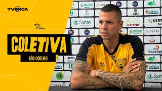 Entrevista zagueiro Léo Coelho (pré-jogo Imperatriz-MA x Amazonas - Copa do Brasil segunda fase)