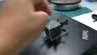 Mini Minecraft papercraft guardian