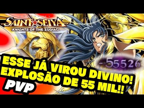 MATOU GERAL COM HIT DE 55 MIL EM AREA, KID SAGA - SAINT SEIYA AWAKENING