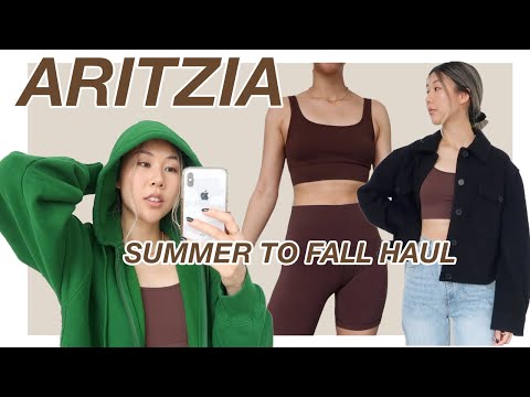 Aritzia summer/fall try-on haul