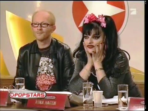 NINA HAGEN 2006 "Popstars" Casting - Week # 1 - GERMAN TV #ninahagen