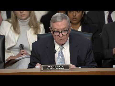 Durbin Questions Emil Bove in Senate Judiciary Committee Judicial Nominations Hearing