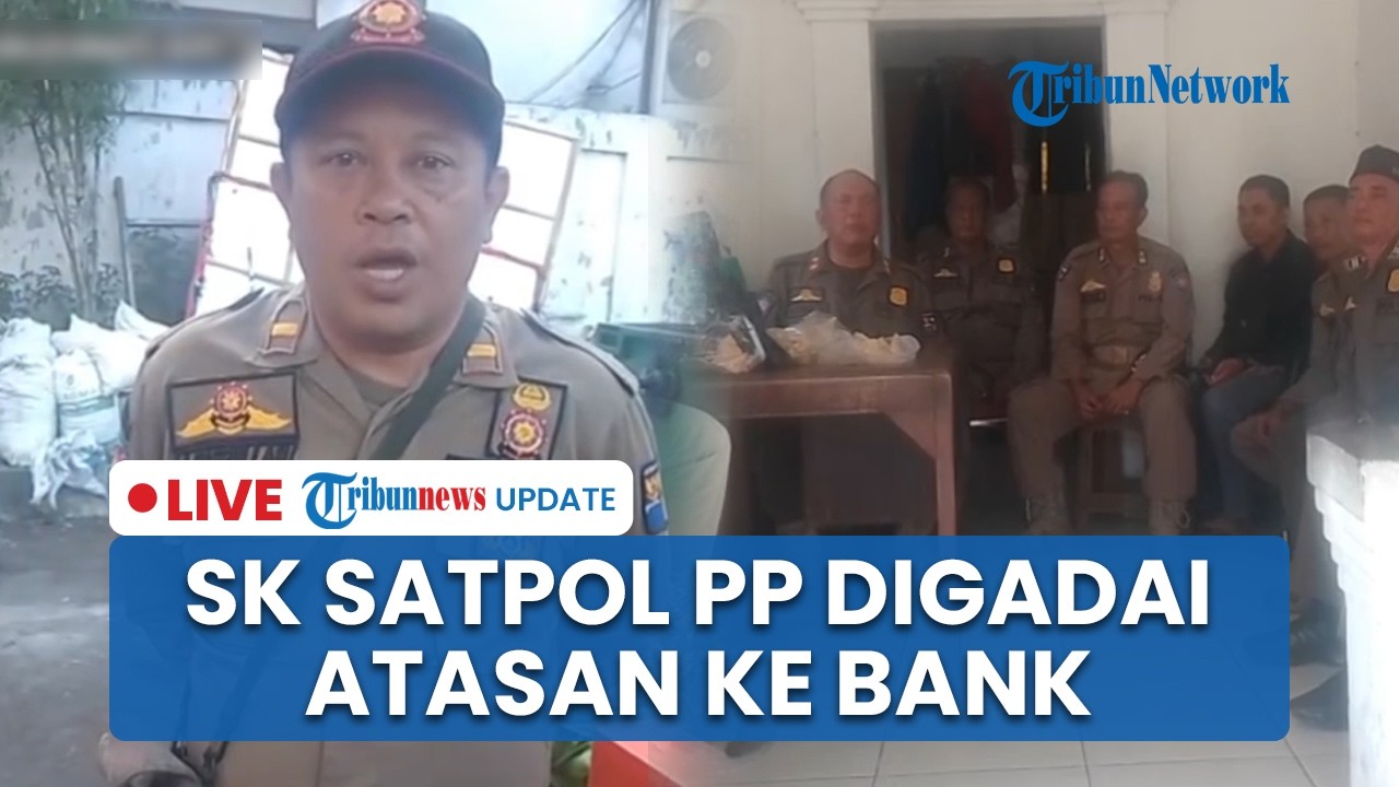 LIVE: SK Pegawai 14 Satpol PP Kota Bogor Digadai Atasan ke Bank, Wali Kota Siapkan Sanksi