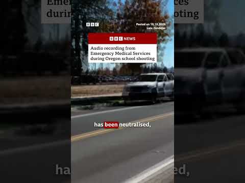 Audio recording from Emergency Medical Services during Oregon school shooting. #BBCNews