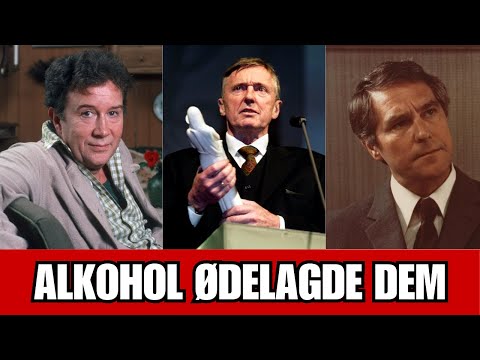 9 berømte danske skuespillere, der døde af alkoholisme og blev glemt