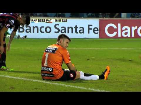 Bértoli los hace y los evita. Rafaela 0 - Patronato 1. Fecha 12. Primera División 2016