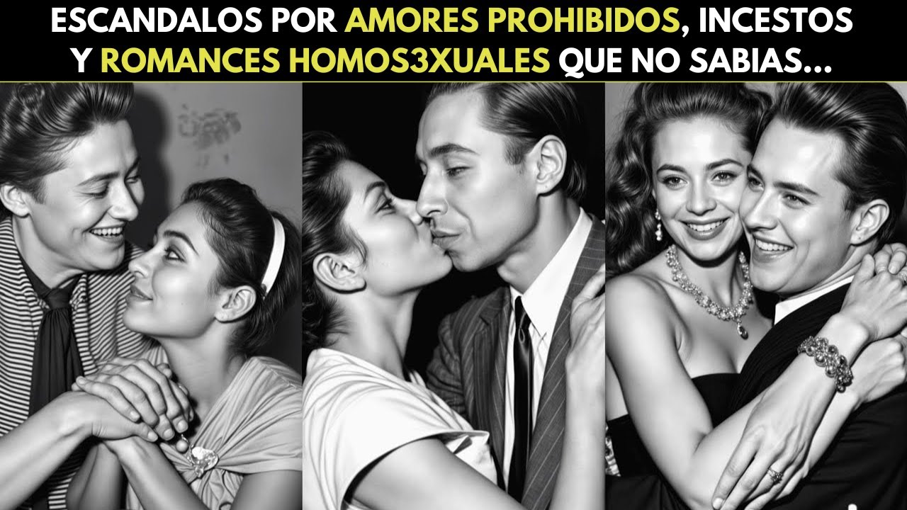 5 ROMANCES PROHIBIDOS que ESCANDALIZARON el Cine de Oro Mexicano