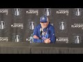 Lindy Ruff Press Conference Prior To Game 3
