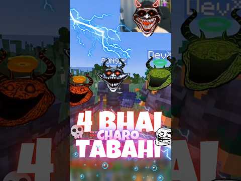 Lilyville War 🔥🗿 | GamerFleet | #gamerfleet #minecraft #shorts #anshubisht #lillyville