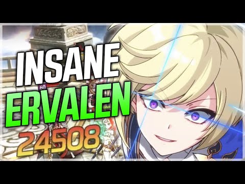 235 SPD ERVALEN but HE HITS LIKE A TRUCK!! - Epic Seven