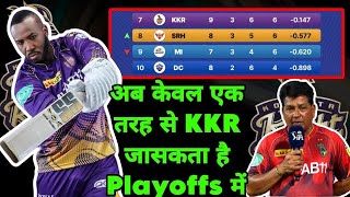 IPL 2023: KKR can still qualify for Playoffs । Final Playoffs Calculation