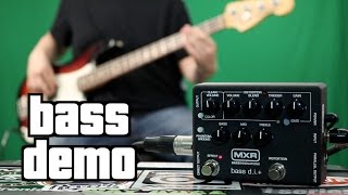 Video thumbnail for MXR Bass DI+ Demo by The Bass Channel