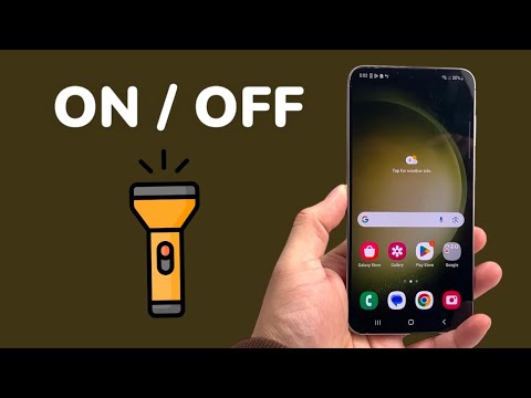 How To Turn On / Off Flashlight on Android?