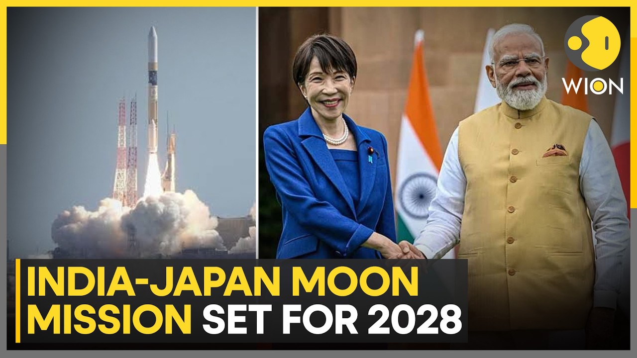 Chandrayaan-5: India & Japan Partner for Historic LUPEX Mission to Moon's South Pole | WION