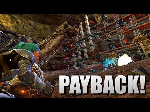 THEY GRIEFED US SO WE DROPPED THEIR WALL! - ARK MTS SEASON 6 - ARK Survival Evolved