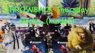 PEAK of Play Boosters! Outlaws Of Thunder Junction THROWBACK PACKS! MTG booster pack opening!!