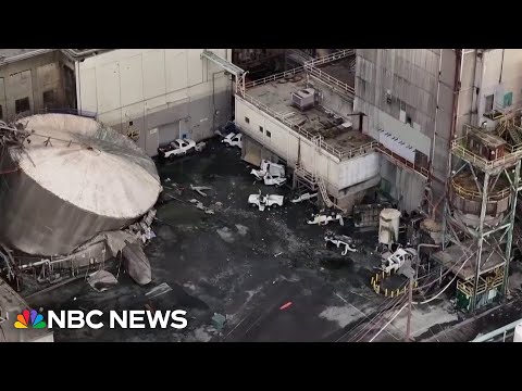 Two people confirmed dead after chemical tank implodes in Washington state