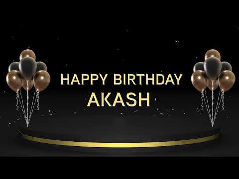 Wish you a very Happy Birthday Akash