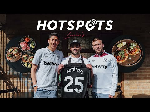 Edson Álvarez Teaches Jarrod Bowen How To Eat Tacos | HOTSPOTS ft. Lyca Mobile