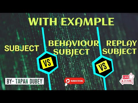Differences between Angular Rxjs Subject - BehaviorSubject - ReplaySubject | Angular 15