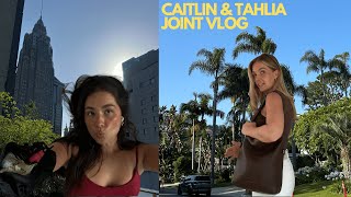 CAITLIN & TAHLIA JOINT LA TO NYC VLOG
