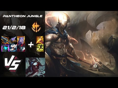 JUNGLE Pantheon vs Kayn - NA Challenger Patch 25.S1.2