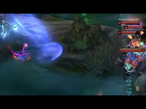 This is how you carry a teamfight as an adc