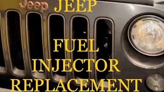 JEEP WRANGLER FUEL INJECTORS REPLACLED