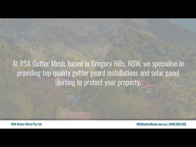 RSA Gutter Mesh Pty Ltd - Gregory Hills, NSW