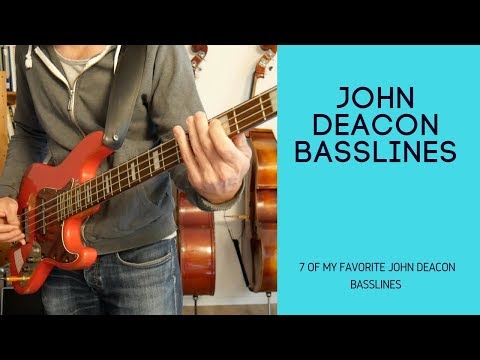 John Deacon Basslines - My favorite top 7