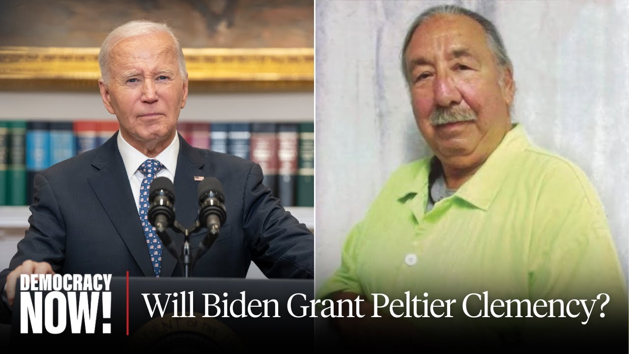Will Biden Grant Leonard Peltier Clemency? Indigenous Leaders Plead, "Don't Let Him Die in Prison"