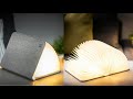 Gingko LED Stimmungslicht Mini Smart Book Grau