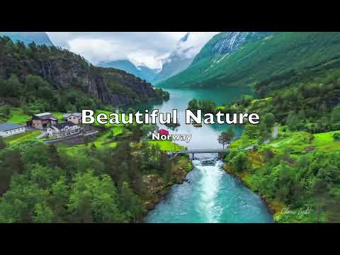 Norway AMAZING   Horizon View bath with Beautiful nature   4k VideoHD