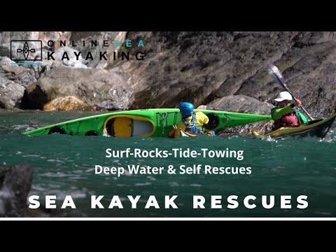 Sea Kayak Rescues - This course covers all aspects of Sea kayak rescues in different environments