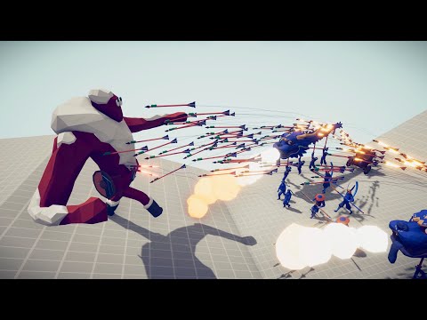 EPIC Showdown: Ice Giant VS 2x all factions units in Totally Accurate Battle Simulator!