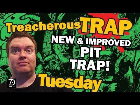 Pit Traps for DnD, How to design pit traps for Dungeons and Dragons - Treacherous Trap Tuesday