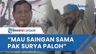 Candaan Prabowo saat Beri Arahan ke Kader: Pak Jamal Mirdad Mau Saingan sama Pak Surya Paloh