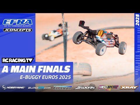 A Main Finals - EFRA 8th E Buggy Euros 2025 Presented by JConcepts
